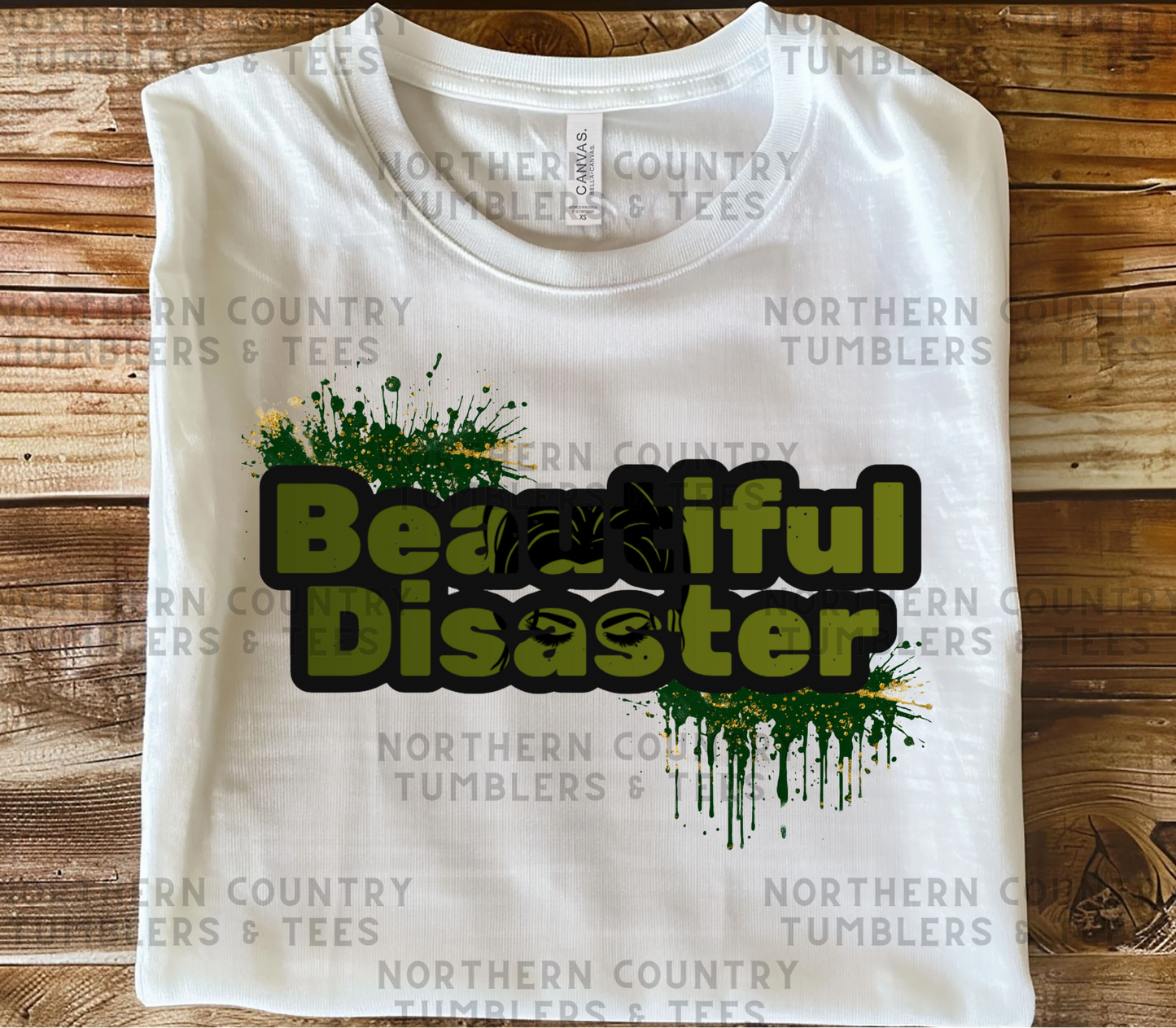 Beautiful disaster t-shirt