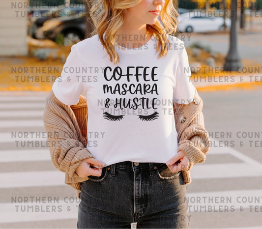 Coffee, mascara hustle