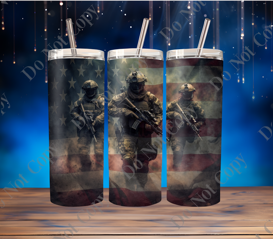 Fight for our country tumbler