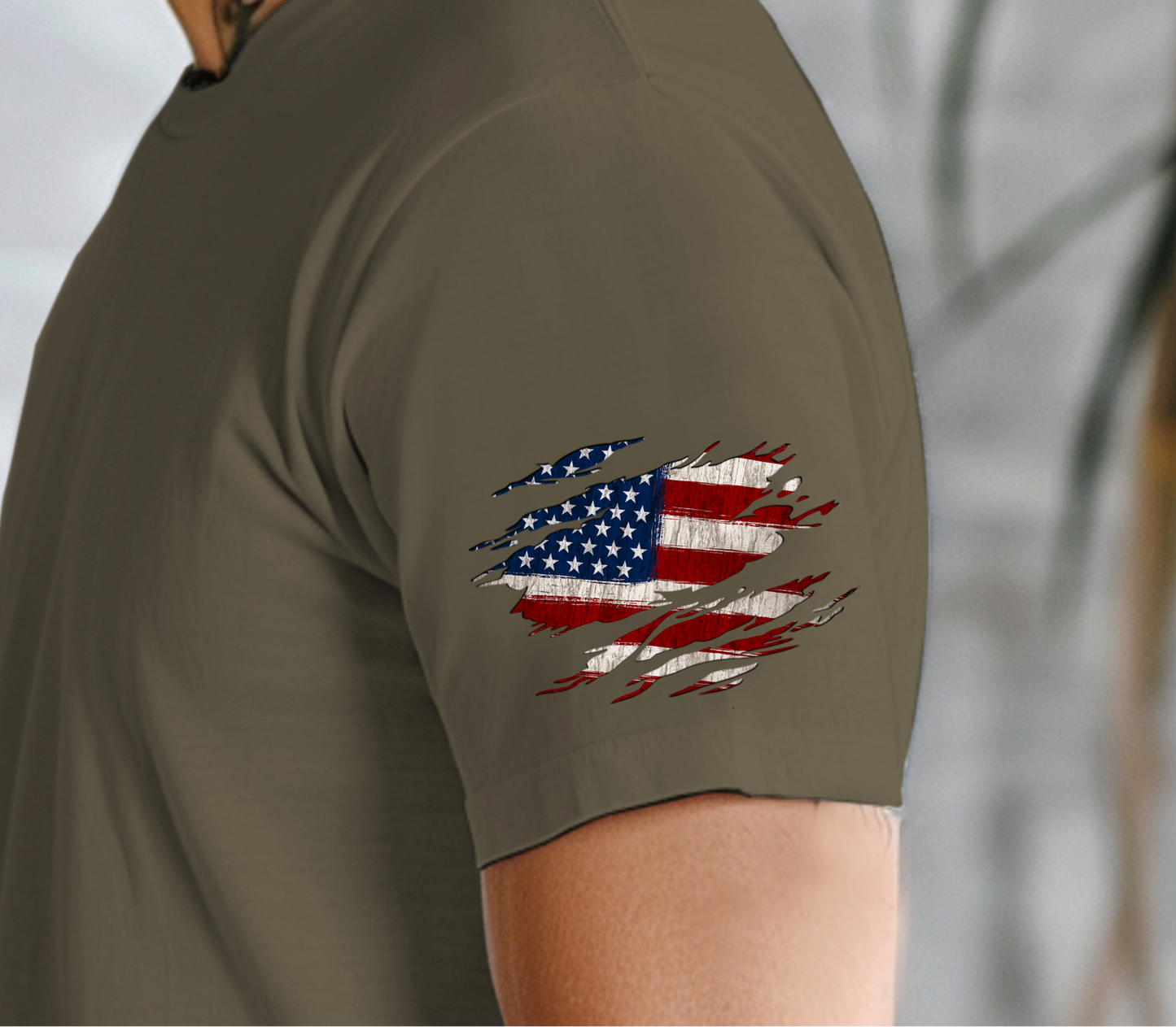 Custom flag t-shirt