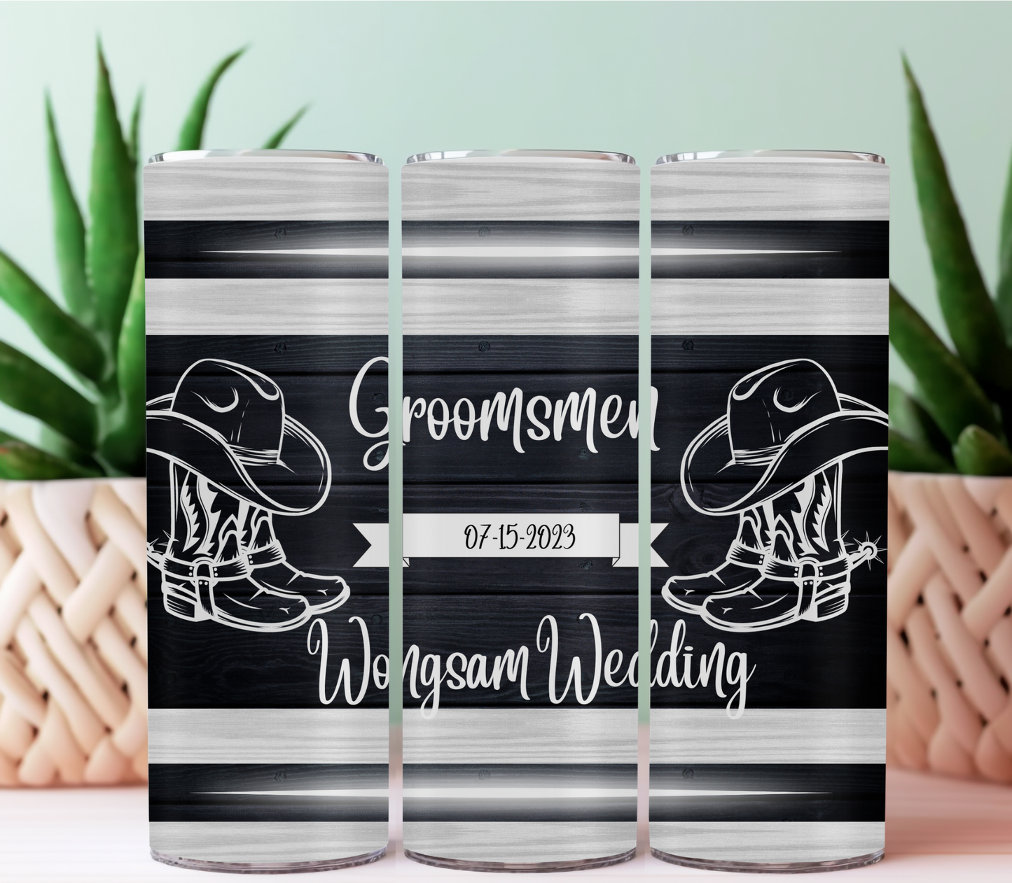 Groomsman tumbler