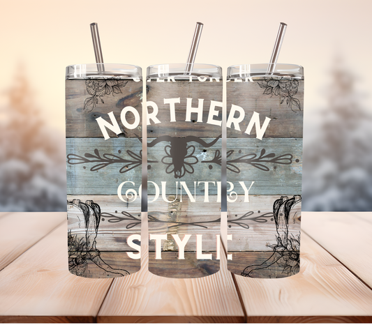 Northern country style tumbler