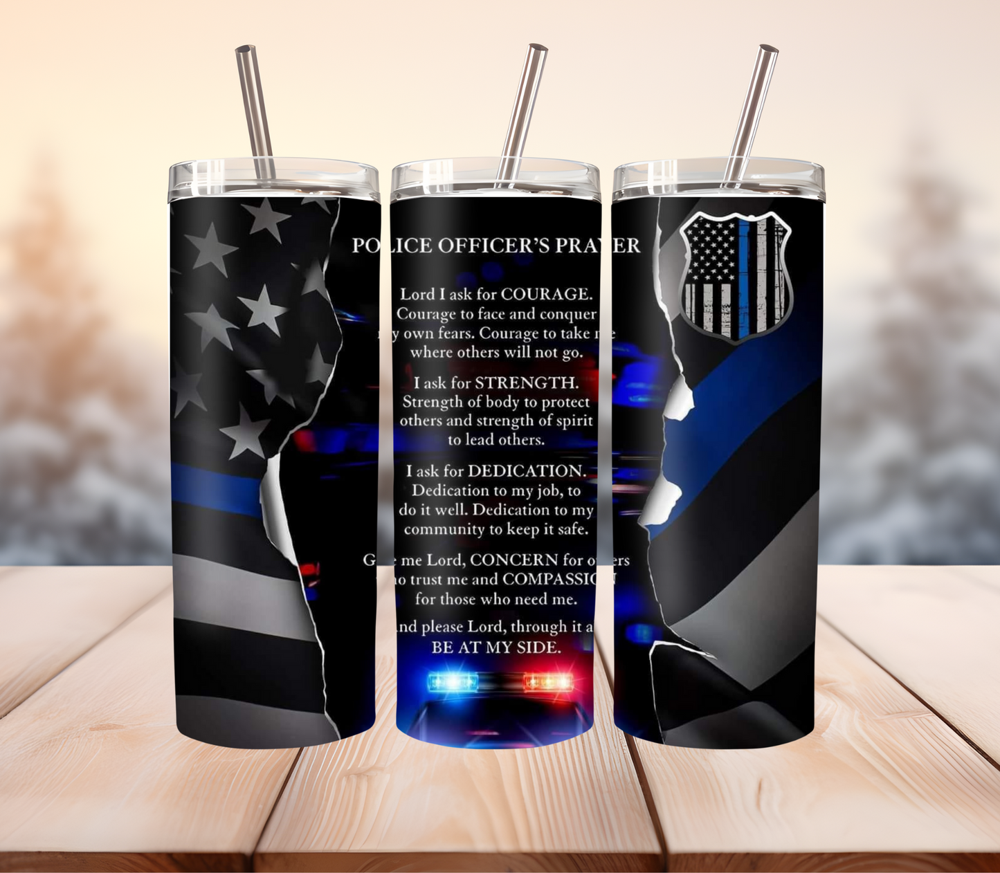 First responders prayer, ￼ tumbler