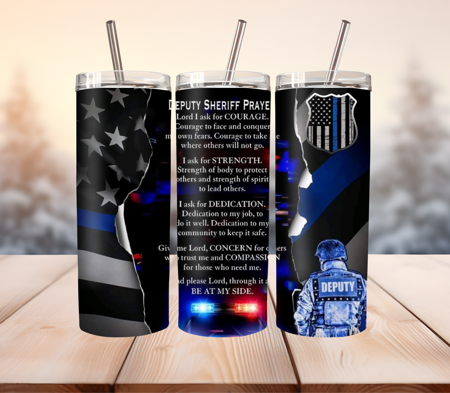 First responders prayer, ￼ tumbler