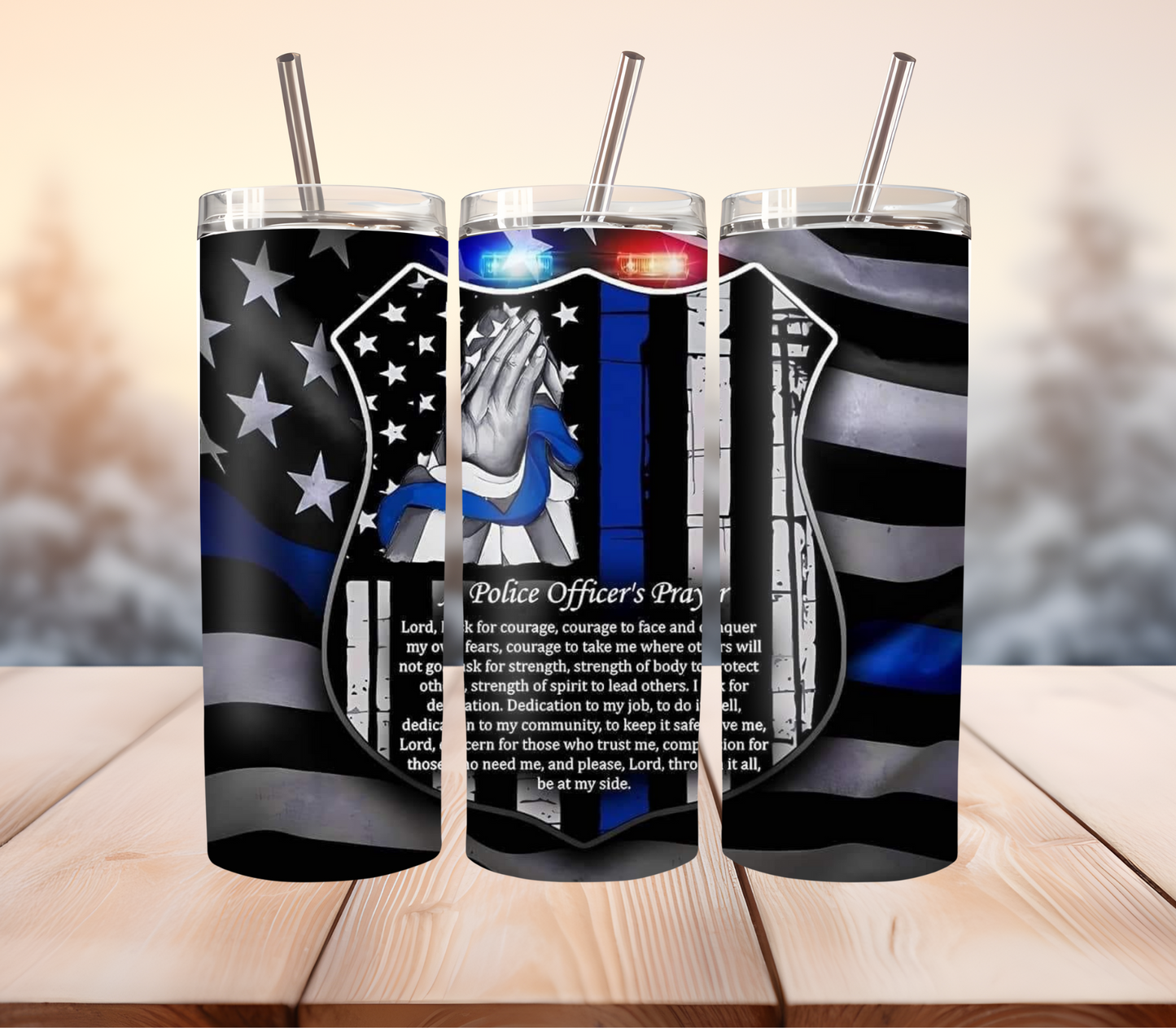 First responders prayer, ￼ tumbler